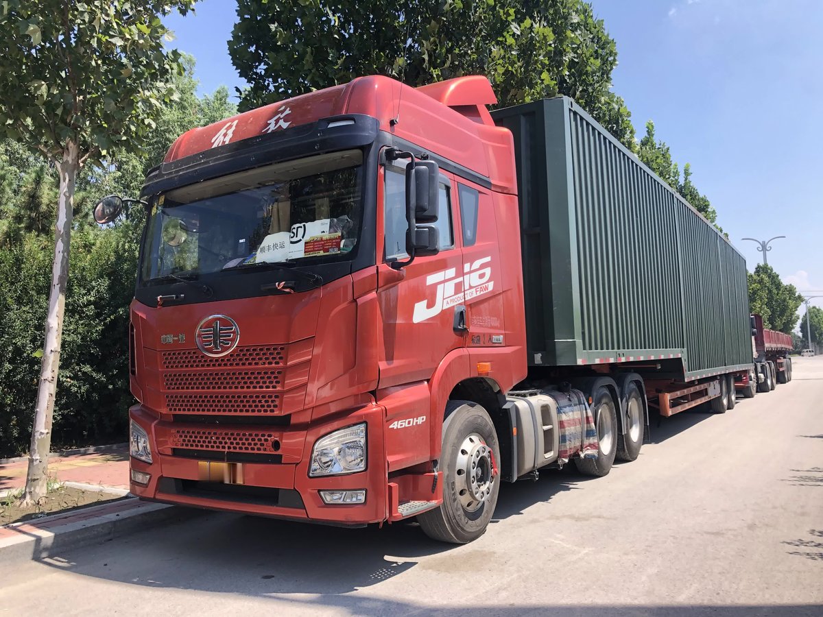 跑快递为啥选6x4牵引车卡友保值率高图片列表