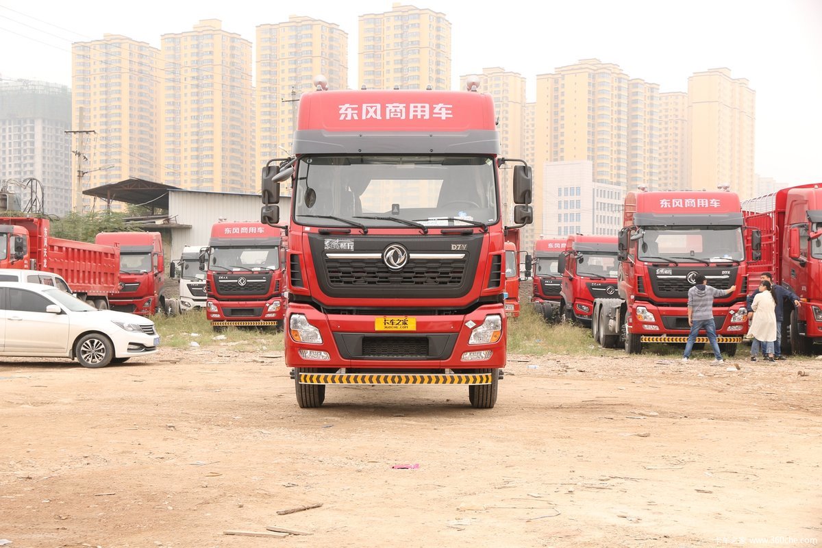 国六车售价42万东风畅行版牵引车图解图片列表