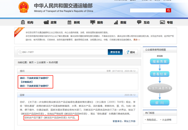 除了圣女果不是绿通 还有哪些也不是？
