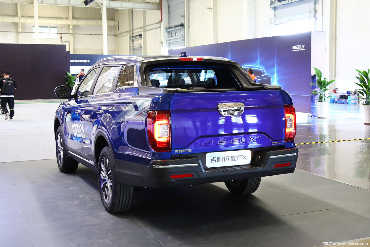 皮卡竟然用的轿车底盘体验吉利远程fx图片列表