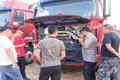泰安石敢当汽贸柳汽乘龙交车大吉