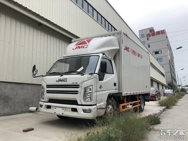 500公里城际配送 司机最终选了江铃顺达