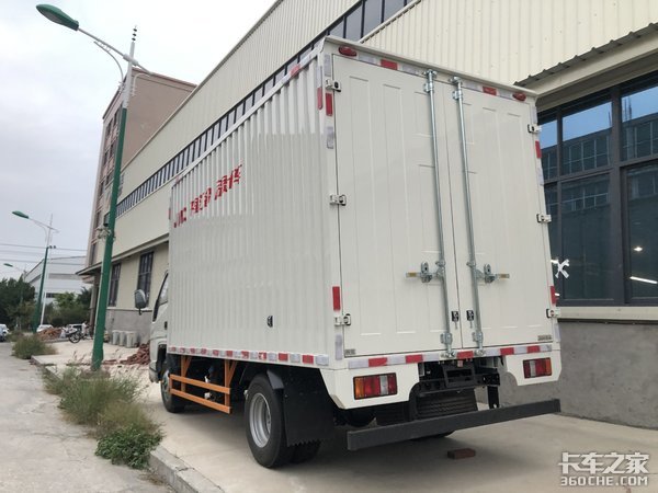 500公里城际配送 司机最终选了江铃顺达
