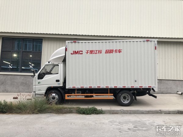 500公里城际配送 司机最终选了江铃顺达