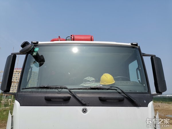 奔馳阿洛斯底盤 這款混凝土泵送車真香