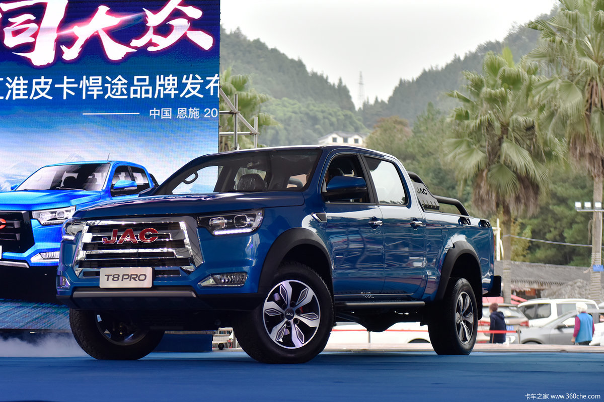 售价998万起江淮t8pro跨界皮卡上市图片列表