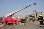 加大消防投入 陕西渭南新增40米云梯车