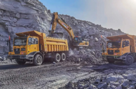 战蒙西！徐工XG90“百车战团”助力鄂尔多斯矿山开采！