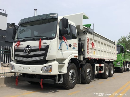 短轴距设计更灵活，拉货多不超载，福田欧曼ETX自卸车值得一看