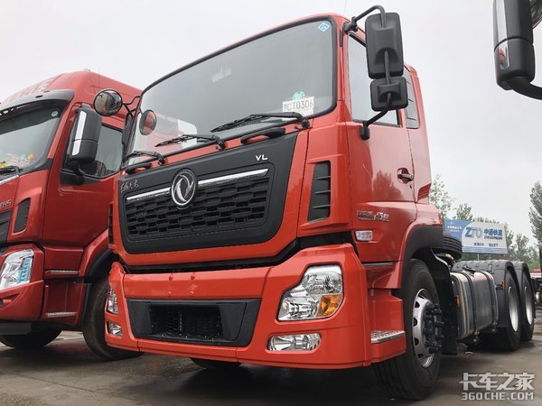 车身高度仅2.85米 实拍东风天龙VL重卡