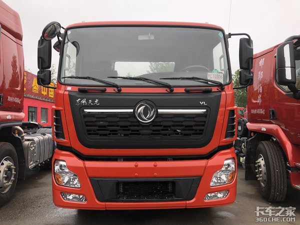 车身高度仅2.85米 实拍东风天龙VL重卡