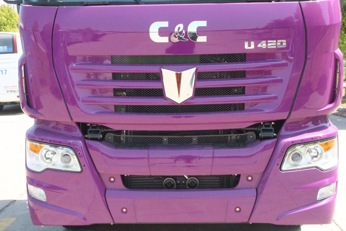 8吨 紫色涂装的联合u420真妖娆 文章图片_卡车之家,中国最好的卡车