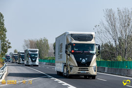 黄河重卡跟车体验4：车货总重超48吨 油耗竟然可以到30L左右