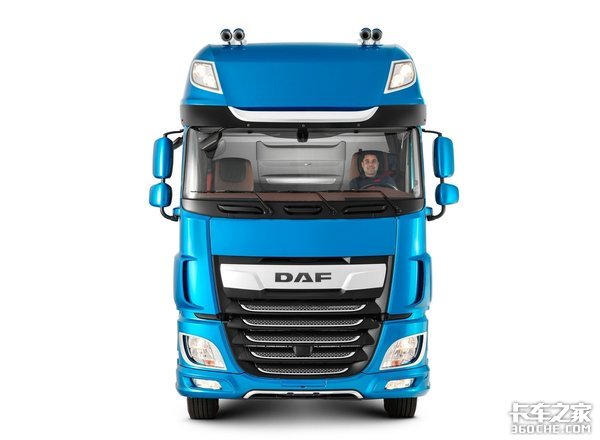 Blue Daf XF Super Long Haulage Truck Editorial Photography - Image of  cargo, landscape: 38265242