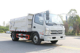 真国六、不超重、好上牌，实拍凯马蓝牌建筑垃圾清运车