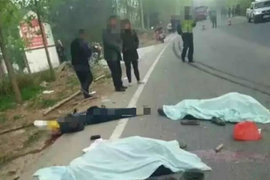 现场太惨了！9死4伤 河南信阳一货车与送葬人群相撞