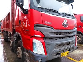 实拍1年半的二手柳汽H7自卸车,车况良好买到手就能挣钱