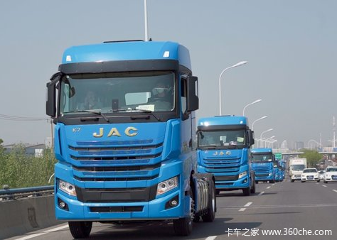 近3000台格尔发K7交付中通 探索数字营销新格局 江淮格尔发2020大事记