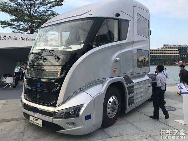 造价500万 带你看中国高科技新能源卡车