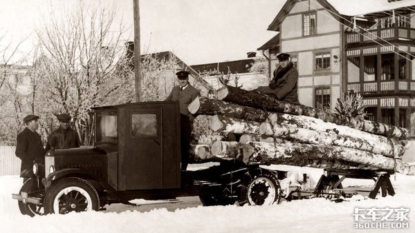 看腻了沃尔沃豪华卡车?80年前它长这样