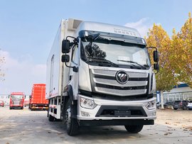 搭载福康发动机,不惧环保限行,实拍福田欧航R系列6米8冷藏车