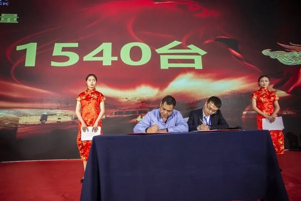 斩获订单1870台!北奔新型环保自卸车上市即大卖