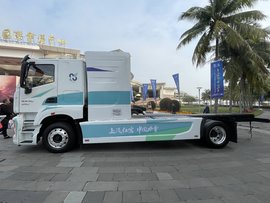 车市速看：340马力燃料电池专用车底盘 上汽红岩杰虎H6新成员