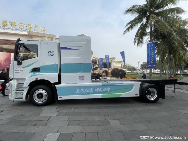 车市速看：340马力燃料电池专用车底盘 上汽红岩杰虎H6新成员