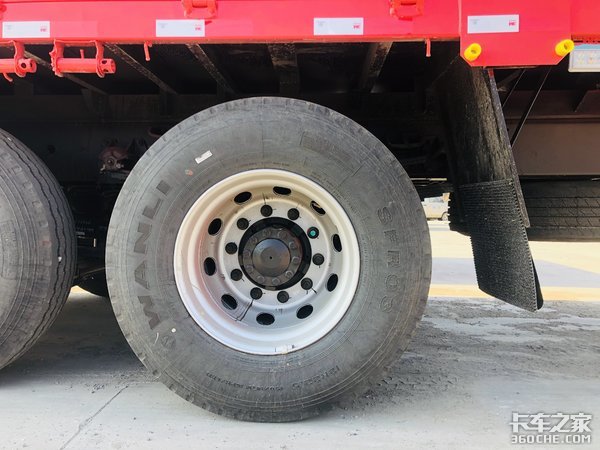 8x2载货还带提升桥 江淮格尔发K5W图解