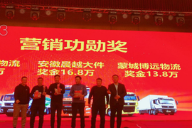 现场订车319台蒙城明威汕德卡冲顶皖北