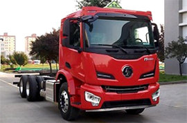 公牛外形搭载双气囊桥 陕汽德龙M6000国六危险品载货车上公告