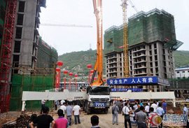 中联80米碳纤维施工