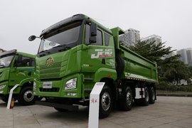 国六400马力 2.25米短轴距更灵活 图解JH6 8x4自卸车