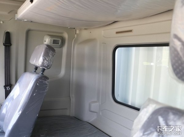 货厢容积可达64方! 漢風G5大单桥图解