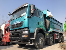 渣土车也有定制版 实拍中国重汽HOWO TX