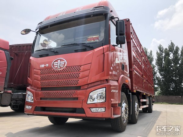 适合中短途零担普货运输 青汽JH6 6x2载货车优势兼倍