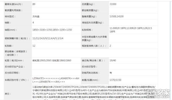 342批公告看点：换电式或成为重卡趋势