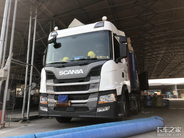 开斯堪尼亚拉危险品 行情不好日子也难