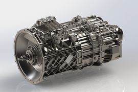 法士特集成式AMT变速器 智行天下传动未来