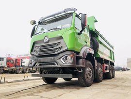 专注渣土运输作业——中国重汽豪瀚N7W势如破竹