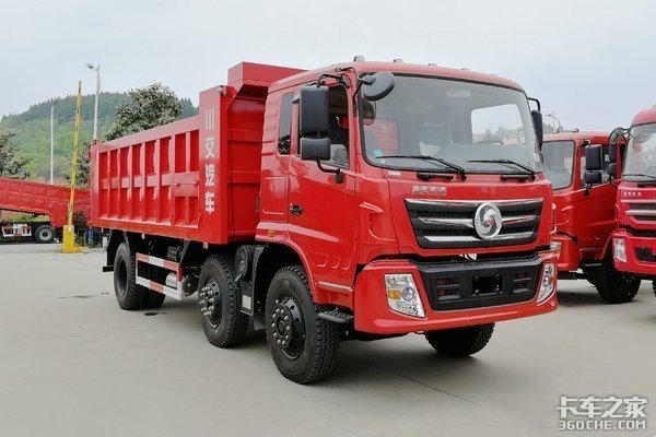 川交6X2自卸车5.8米货箱满足运输需求