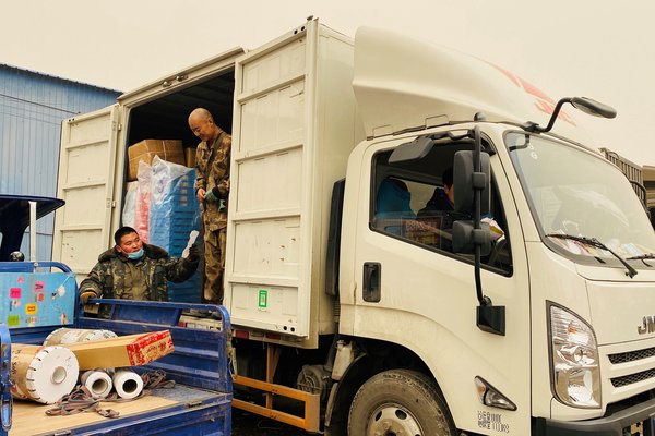 张春生与江铃轻卡征战唐山丰南商超配送