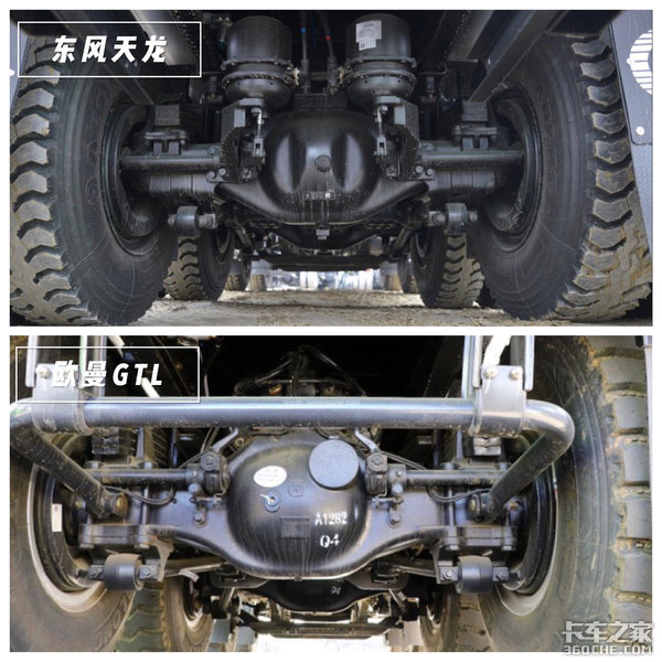 城建渣土运输车 东风天龙比拼欧曼GTL