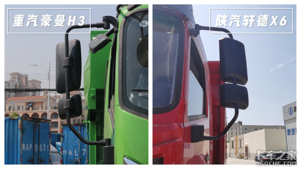 重载小3轴对比 重汽豪曼H3vs陕汽轩德X6