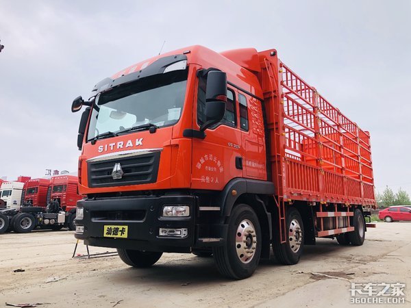 实力车型典范！中国重汽汕德卡G5 7.8米 6x2载货车详解