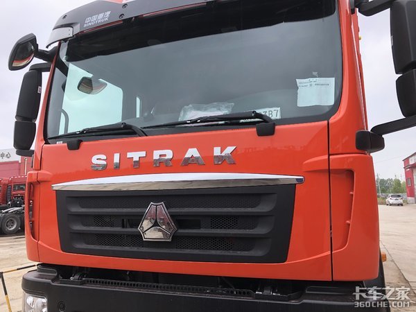 实力车型典范！中国重汽汕德卡G5 7.8米 6x2载货车详解