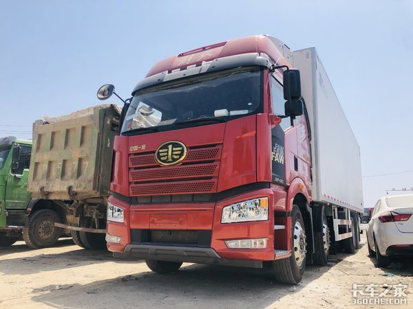 冷藏运输能手 图解解放J6P 9米6冷藏车