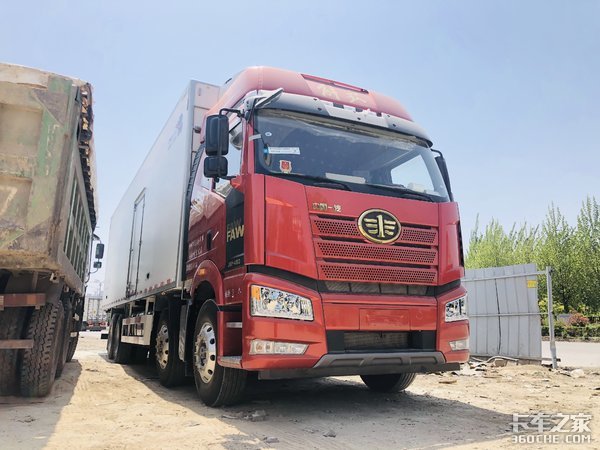 冷藏运输能手 图解解放J6P 9米6冷藏车