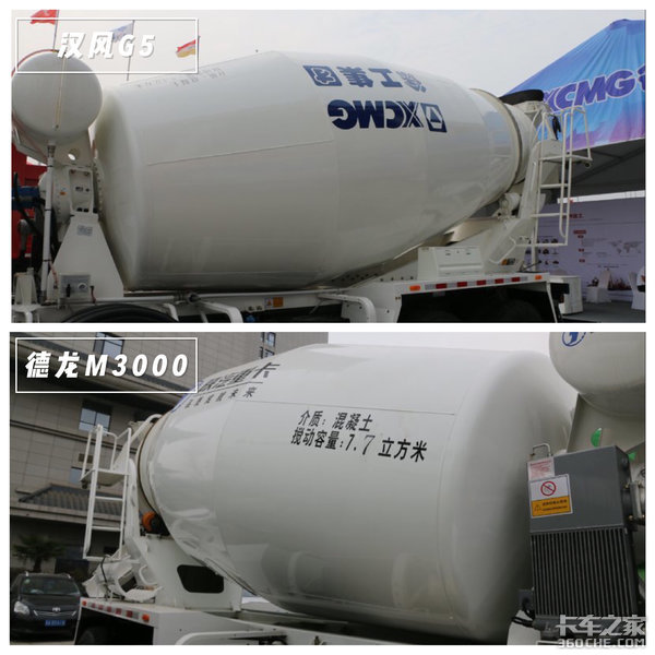 国六LNG与柴油8X4搅拌车大PK 你更看好徐工汉风G5还是陕汽德龙M3000