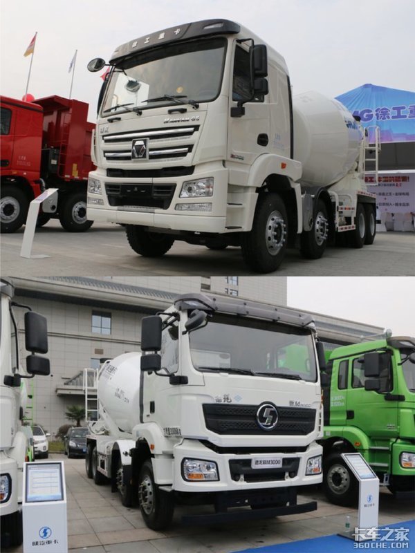 国六LNG与柴油8X4搅拌车大PK 你更看好徐工汉风G5还是陕汽德龙M3000